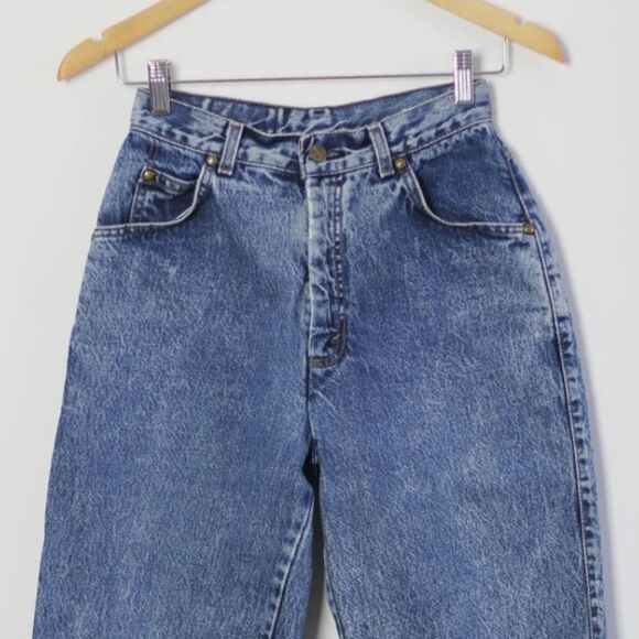 1980's Levis 903 Court Super High Waisted Rare Loose Fit Denim Jeans Sz 7 - Picture 13 of 13